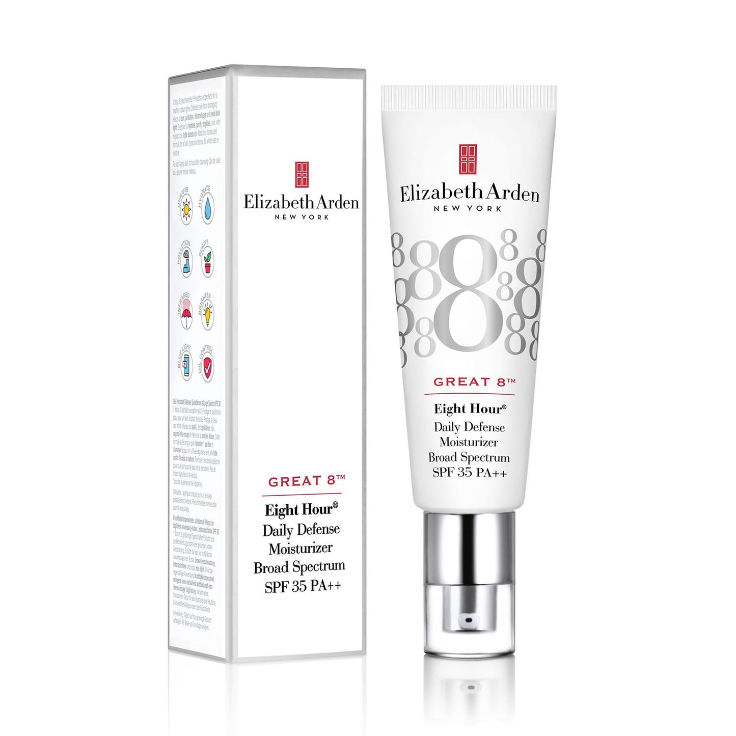 Great 8 Daily Defense Moisturizer Broad Spectrum Sunscreen SPF 35 - 45ml