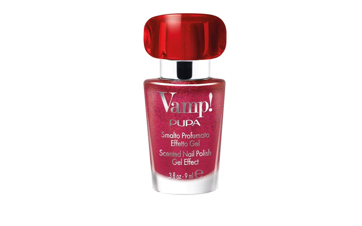 Pupa Vamp Smalto Profumato Effetto Gel Vibrant Ruby 9ml