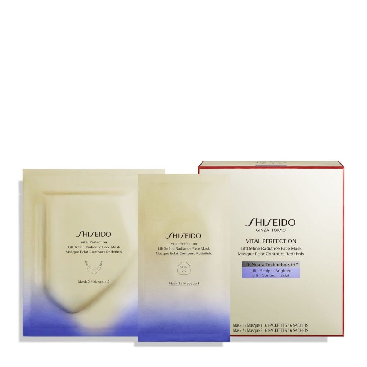 Vital Perfection Liftdefine Radiance Face Mask 6x2 pz