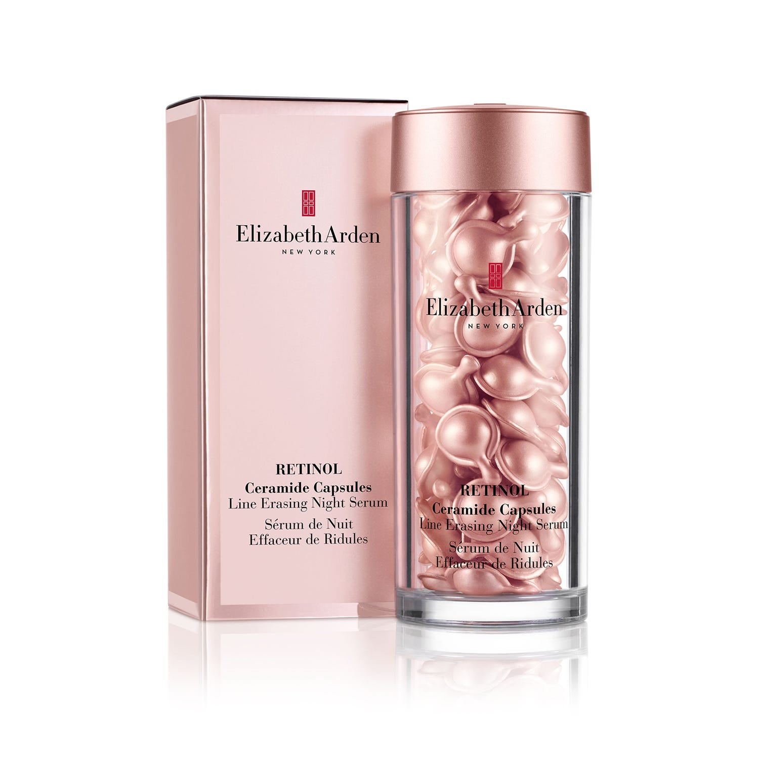 Retinol Ceramide Capsules Line Erasing Night Serum, 60 Piece