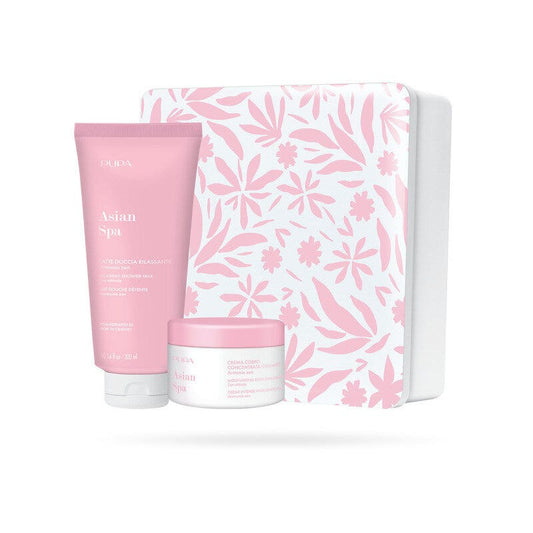 Pupa Asian Spa Kit Latte Doccia Rilassante + Crema Corpo Concentrata Idratante 300ml + 150ml