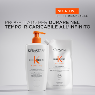 Kérastase Nutritive Bain Satin Riche Ricaricabile 500ml