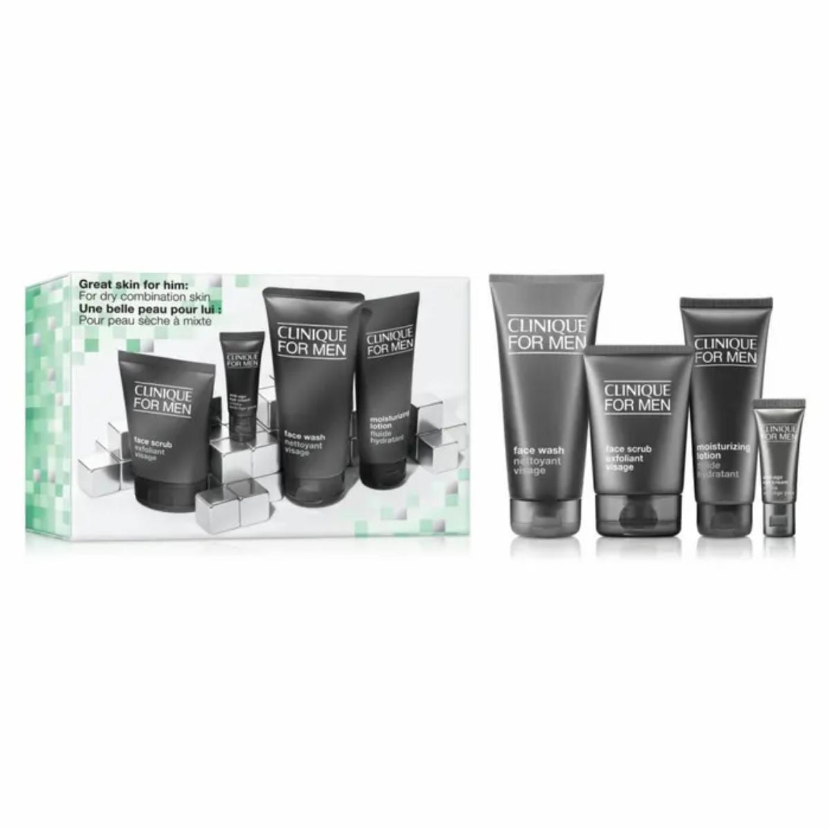 Clinique For Men Set Skincare Uomo Great Skin For Him