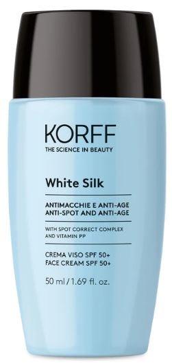 Korff White Silk Crema Viso SPF50+ 50ml