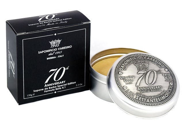 Shaving soap 70th Anniversary - 150gr