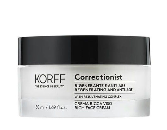 Korff Correctionist Crema Ricca Anti-Rughe Rigenerante 50ml