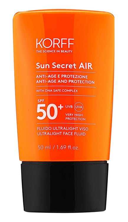 Korff Sun Secret Air Fluido Viso 50ml SPF50+