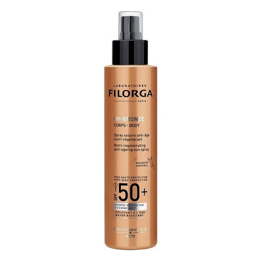 Filorga UV Bronze Body Spray Solare Anti-Età Nutri-Rigenerante SPF50+ 150ml