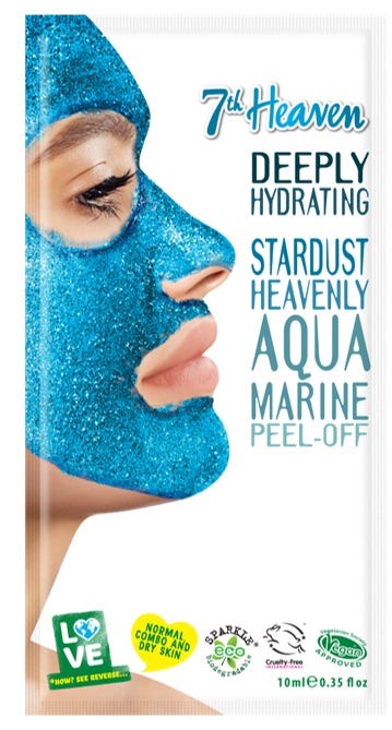 7th Heaven Maschera Viso Peel- Off Idratante Aqua Marine