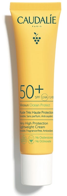 Caudalie Vinosun Protect Fluido Viso Ad Altissima Protezione 40ml SPF50+