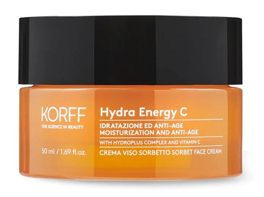 Korff Hydra Energy C Crema Viso Sorbetto Idratante/Anti-Age 50ml