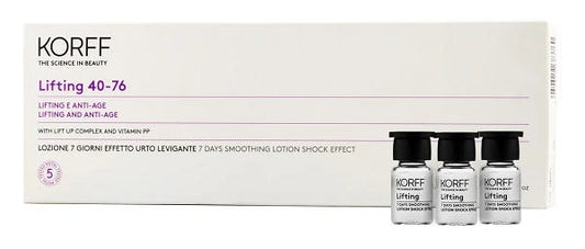 Korff Lifting 40-76 Lozione 7 Giorni Effetto Urto Levigante 7x2ml