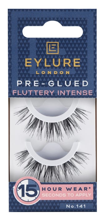 Eylure London Pre-Glued Ciglia Finte Wispy intense Lashes N 141
