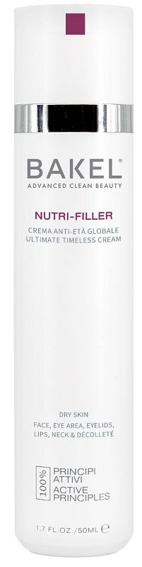 Bakel Nutri-Filler Refill Crema Viso Anti-Età Pelle Secca 50ml