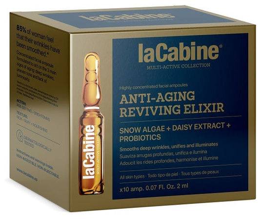 LaCabine Anti-Aging Reviving Elixir Anti-Età Viso 10 Fiale