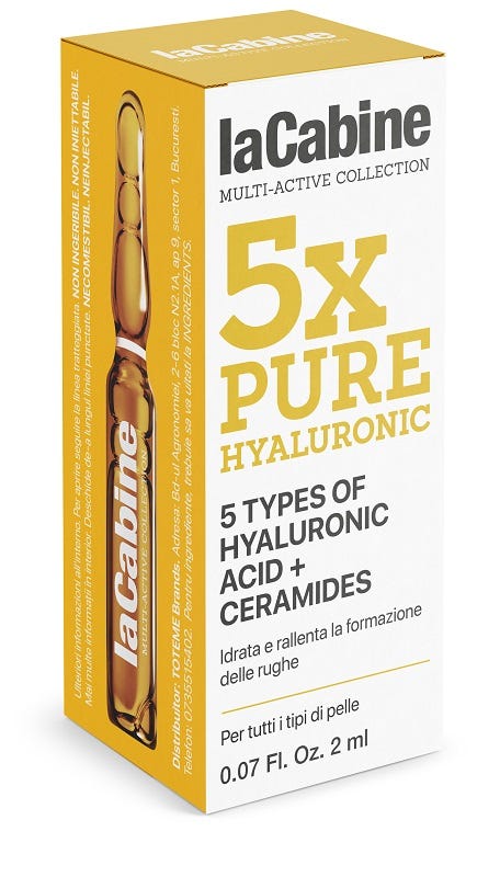 LaCabine 5x Pure Hyaluronic Anti-Rughe Viso 1 Fiala