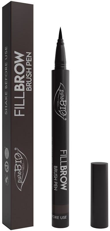 Purobio Fillbrow Penne Sopracciglia 04 Nero Soft