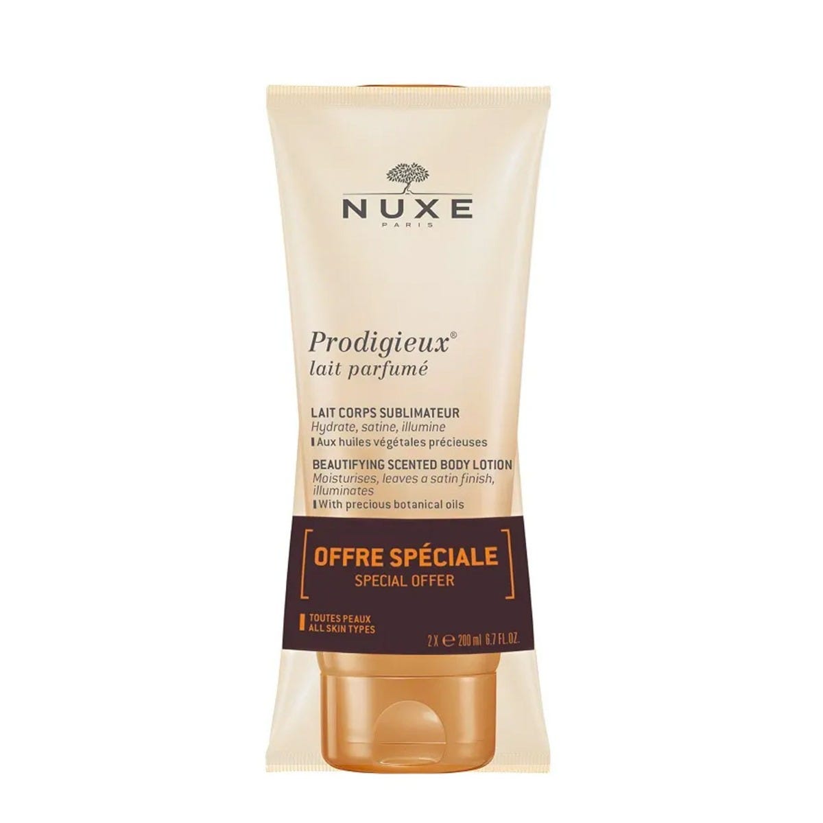 Nuxe Prodigieux Latte Profumato 2x200ml