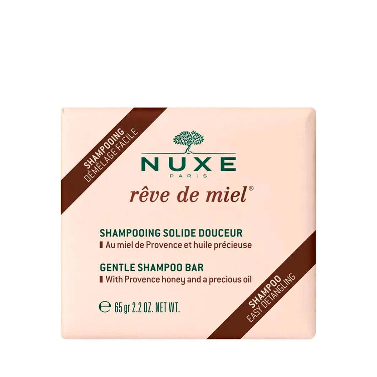 Nuxe Reve De Miel Shampoo Solido Delicato Al Miele 65 gr