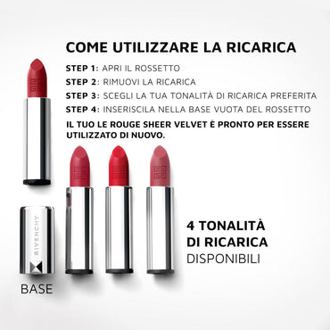 Le Rouge Sheer Velvet Ricarica