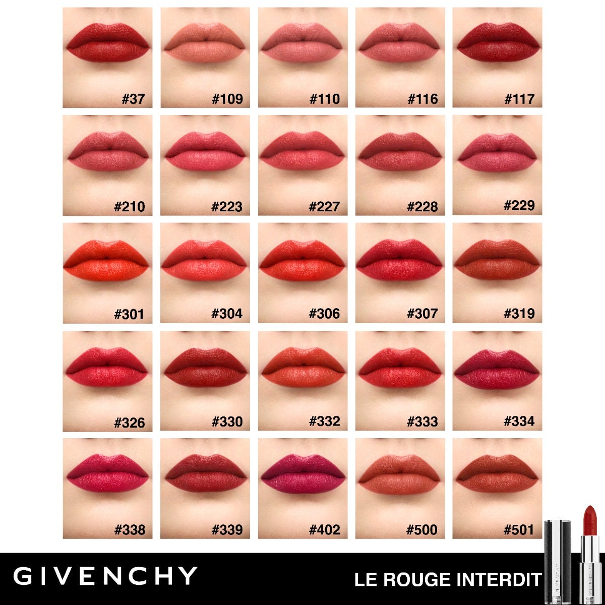 Le Rouge Interdit Intense Silk - 332 Rouge Safran