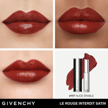 Le Rouge Interdit Satin N.117 Nude Érable
