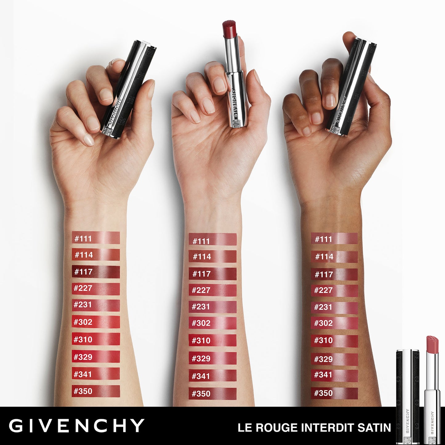 Le Rouge Interdit Satin N.227 Rose Infusé