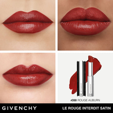 Le Rouge Interdit Satin N.350 Rouge Auburn