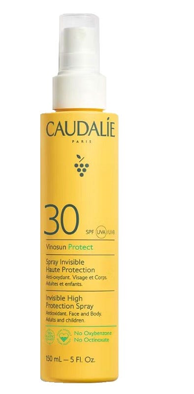 Caudalie Vinosun Protect Spray Invisibile ad Alta Protezione SPF30 150ml