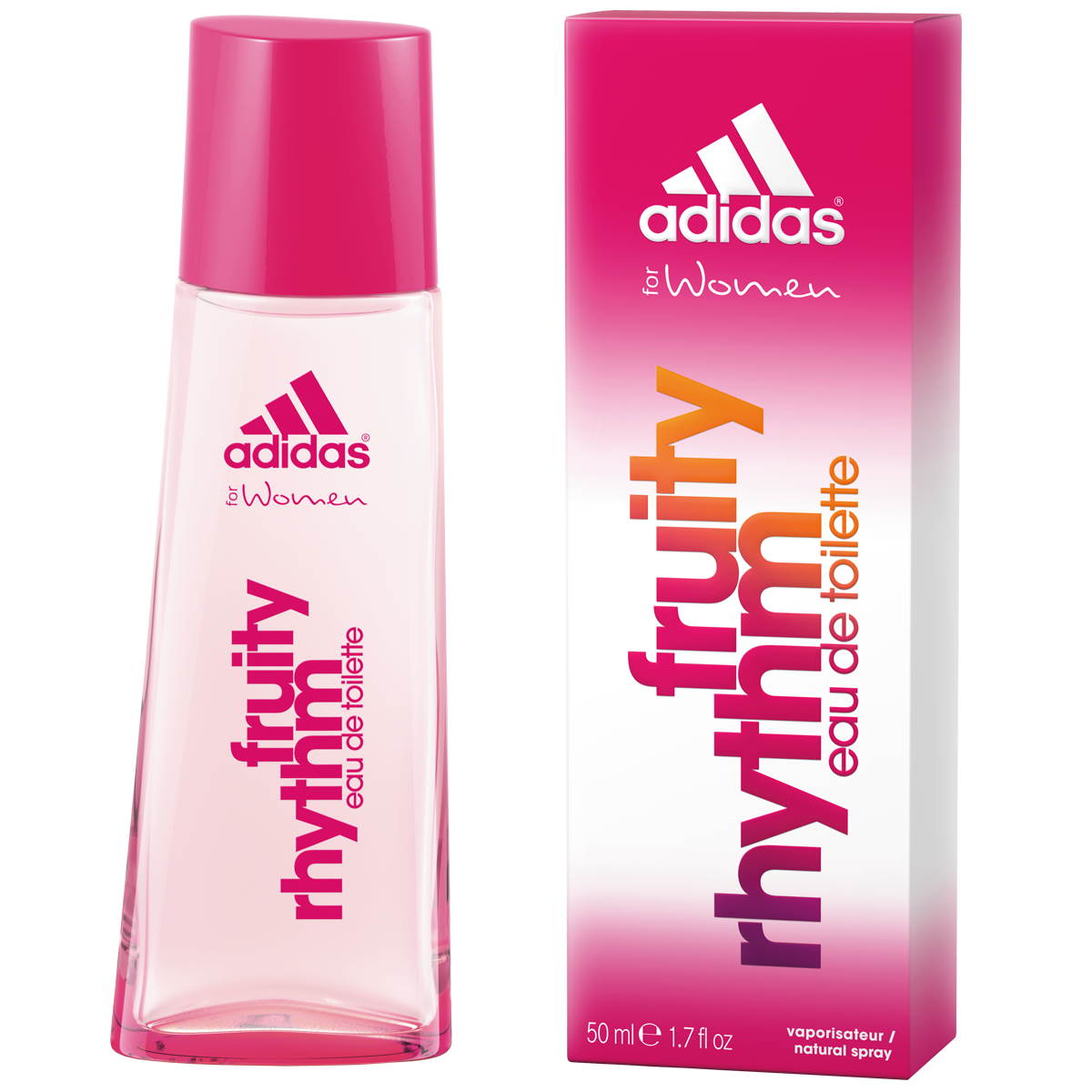 Adidas Fruity Rhythm Eau De Toilette For Women 50 ml