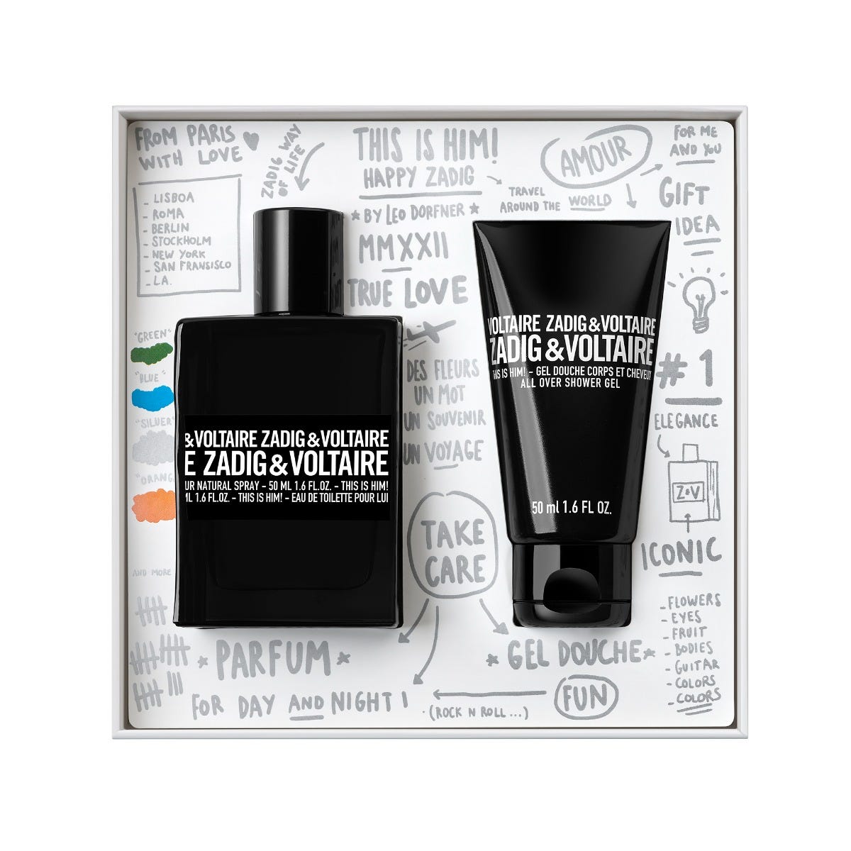 Cofanetto This is Him EDT This is Him EDT 50ml + gel doccia