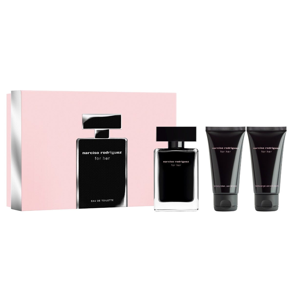 For Her - Edt50ml+Body Lotion 50ml + Shower Gel 50ml