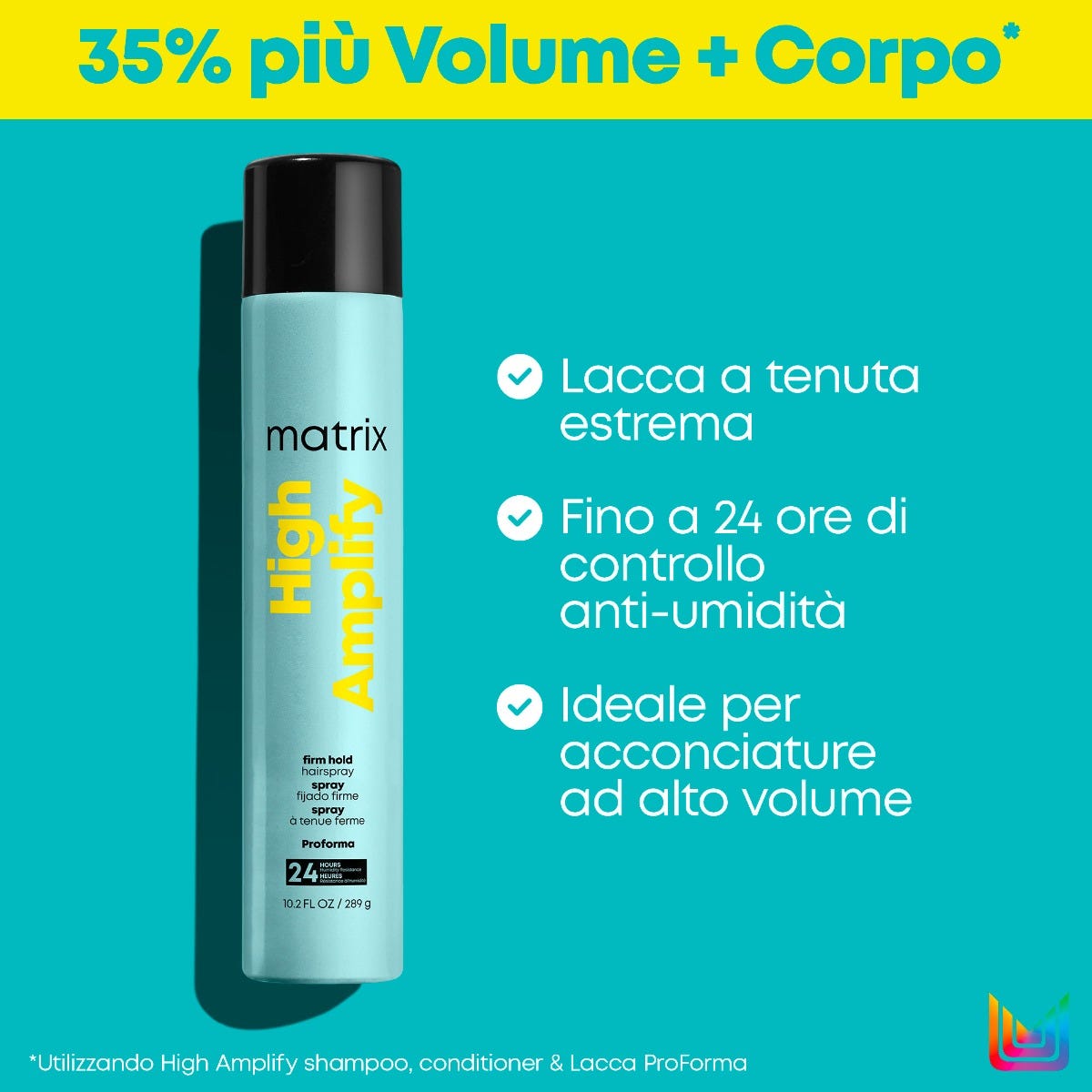 Matrix High Amplify Hairspray Proforma per Capelli Sottili 400ml