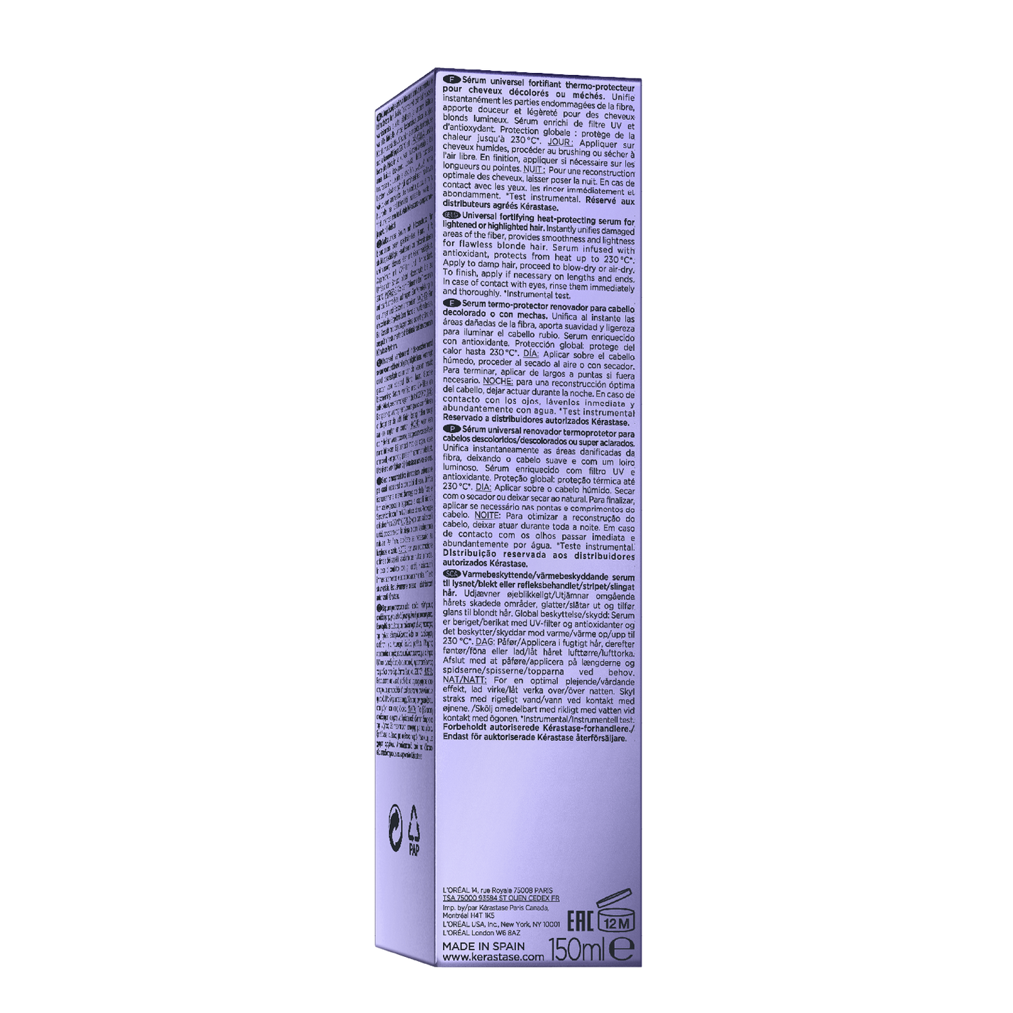 Siero Kérastase Blond Absolu Cicaplasme - 150 ml
