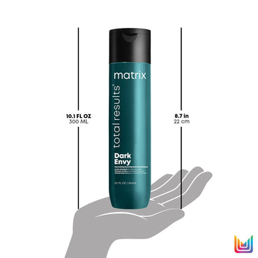 Matrix Total Results Dark Envy Shampoo -  Neutralizzante Anti Rosso per capelli castani - 300ml