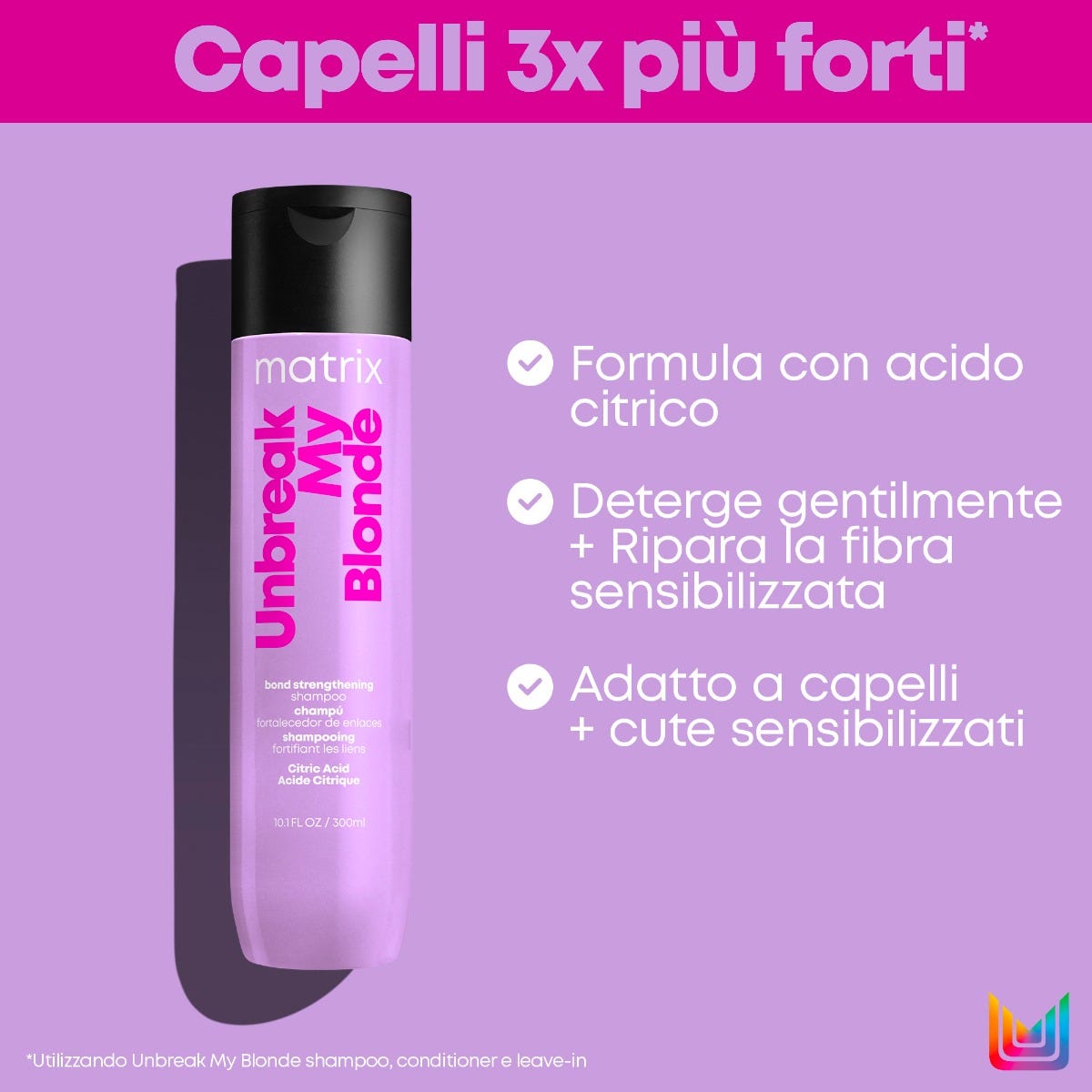 Matrix Total Results Unbreak My Blonde Shampoo - per capelli biondi - 300ml