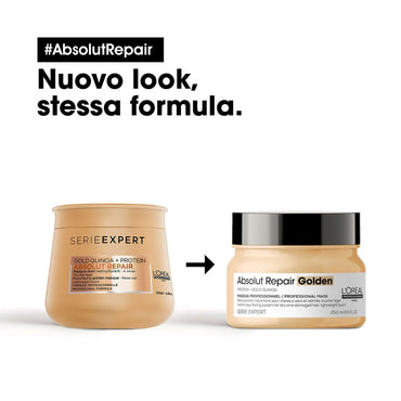 Serie Expert Absolut Repair Golden Maschera 250ml