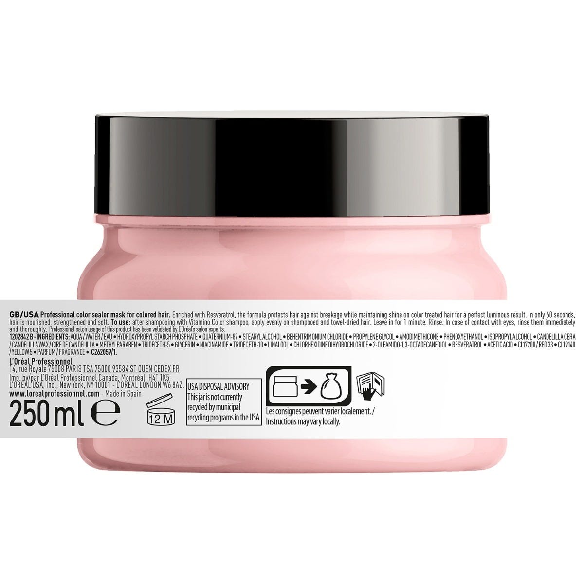 Serie Expert Vitamino Color Maschera 250ml