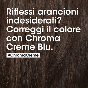 Chroma Creme - Shampoo Blu per capelli castano da chiaro a medio 300ml