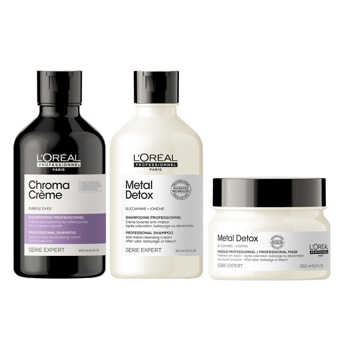 Chroma Creme - Shampoo Viola per i capelli biondi a biondi platino 300ml