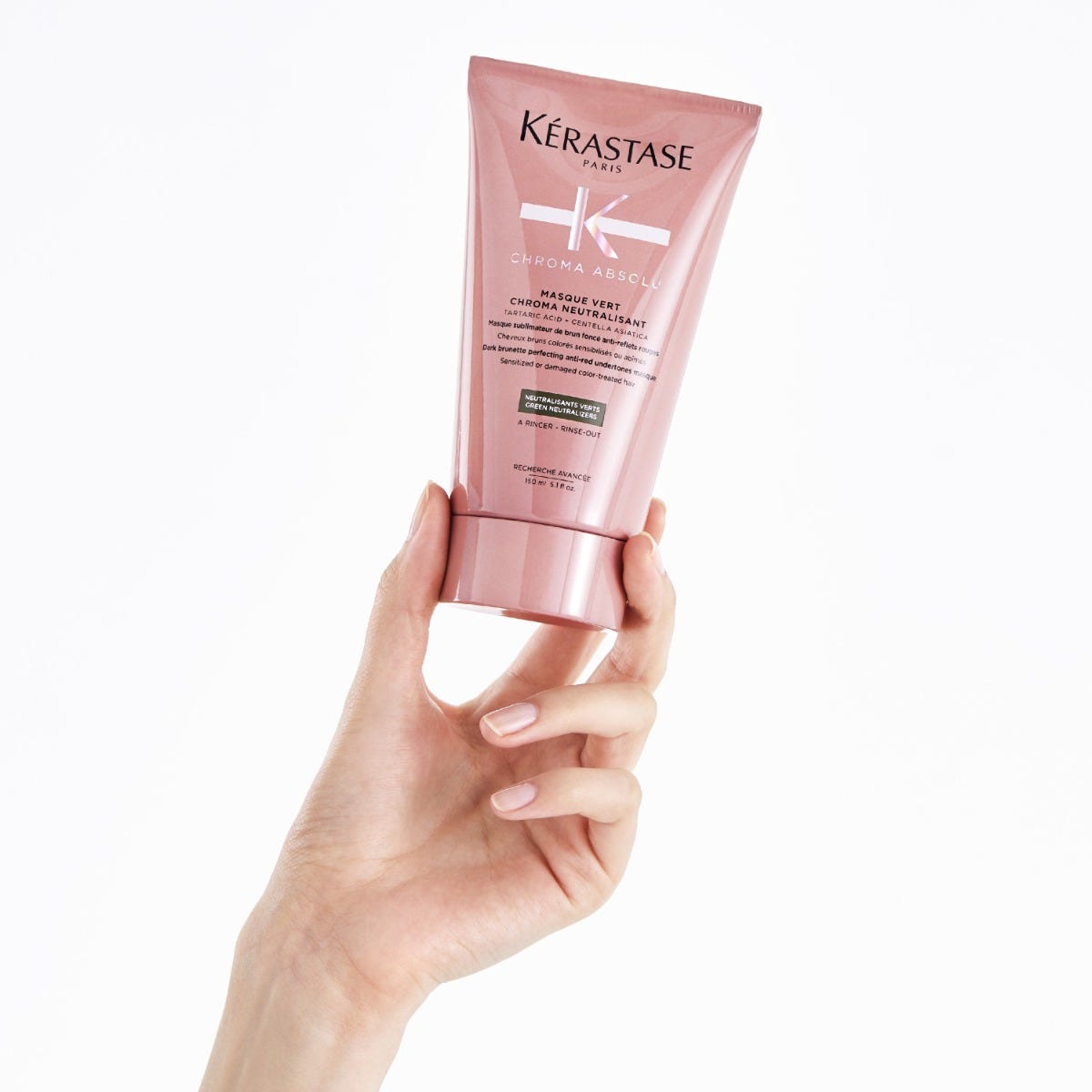 Chroma Absolu - Masque Vert Chroma Maschera neutralizzante anti-riflesso rossi 150ml