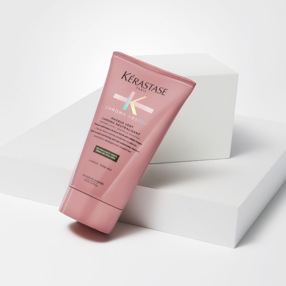 Chroma Absolu - Masque Vert Chroma Maschera neutralizzante anti-riflesso rossi 150ml