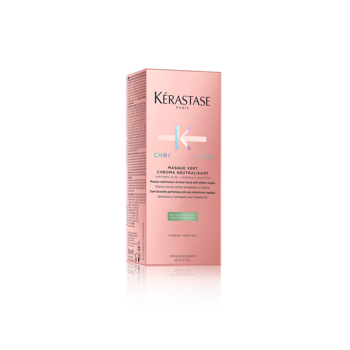 Chroma Absolu - Masque Vert Chroma Maschera neutralizzante anti-riflesso rossi 150ml