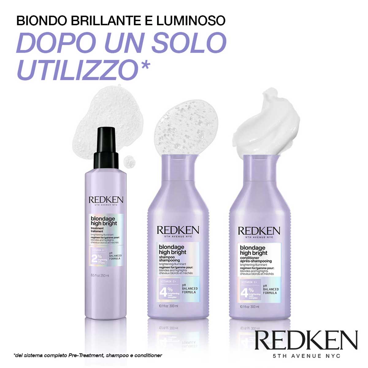 Blondage High Bright Shampoo 300ml