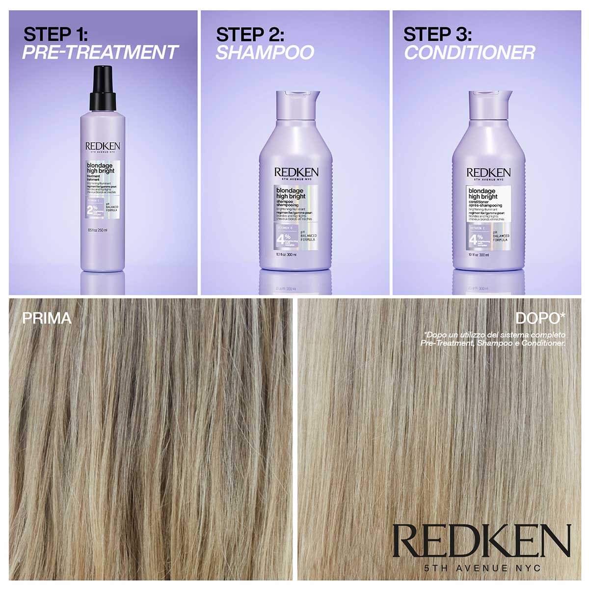Blondage High Bright Shampoo 300ml