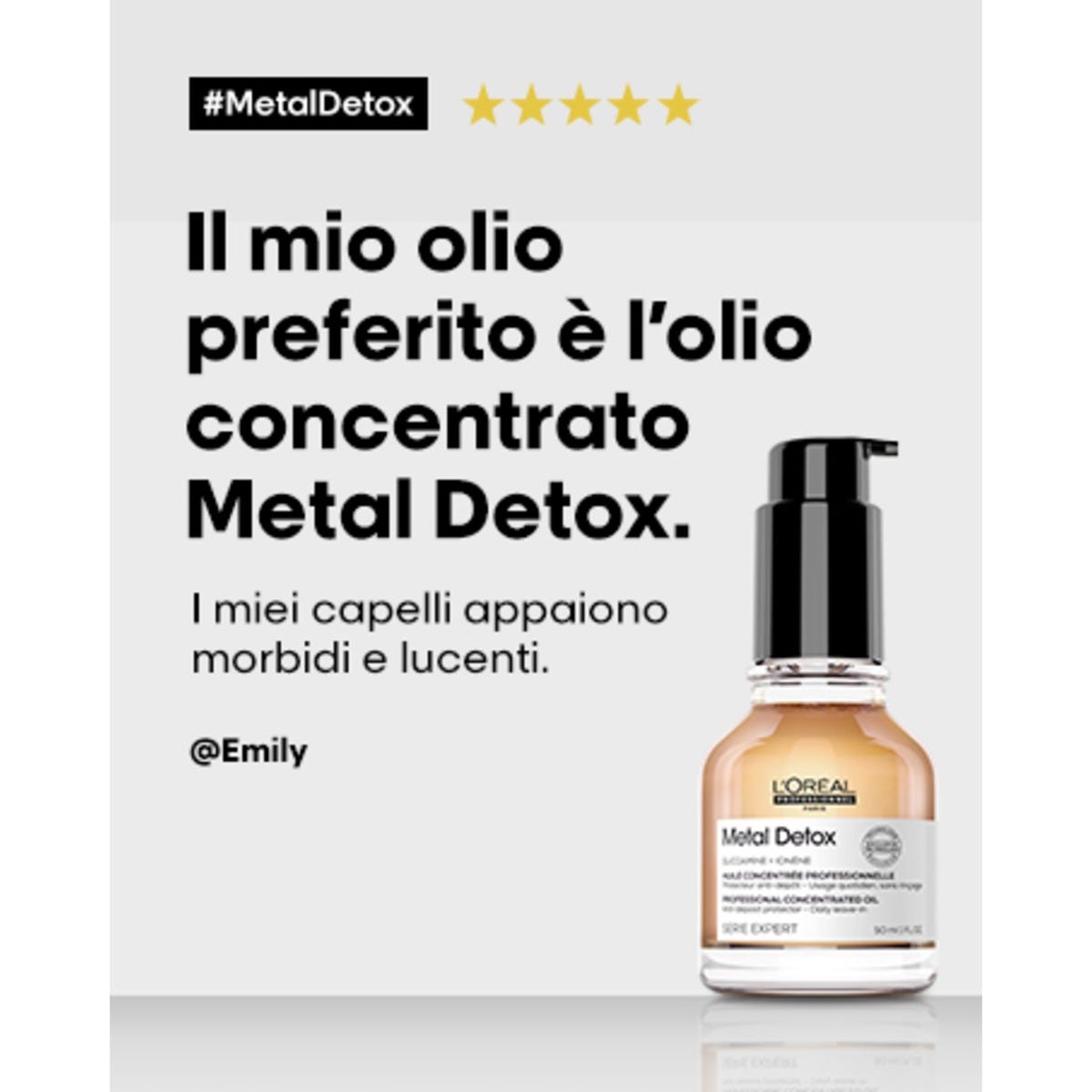 Metal Detox Professional Concentrated Oil 50 ml
