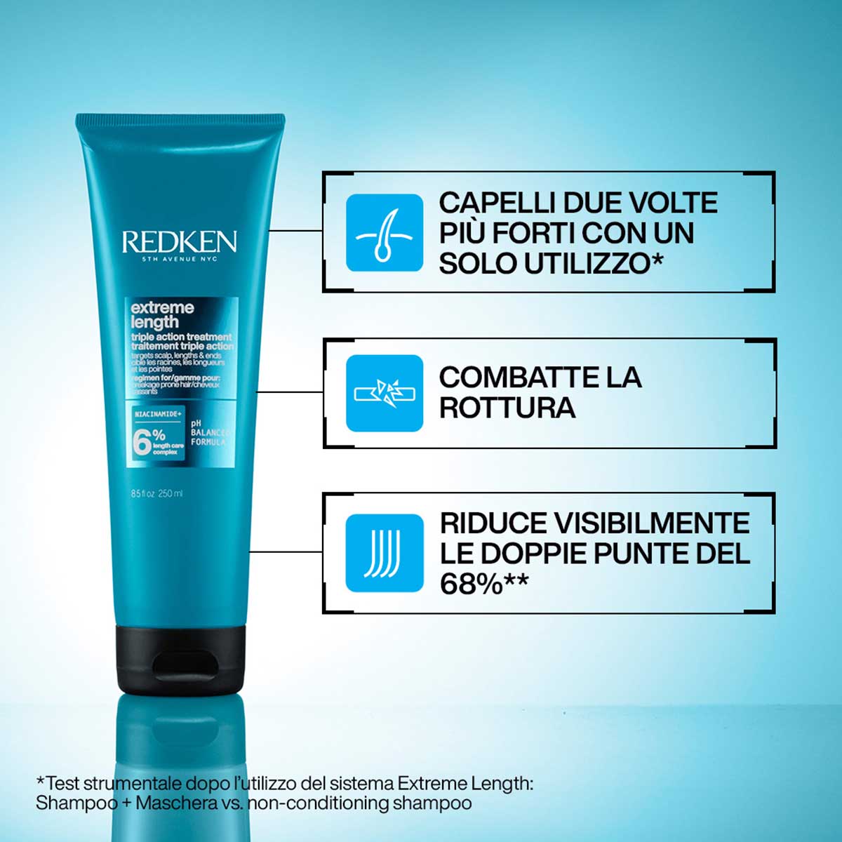 Extreme Length Triple Action Treatment 250ml