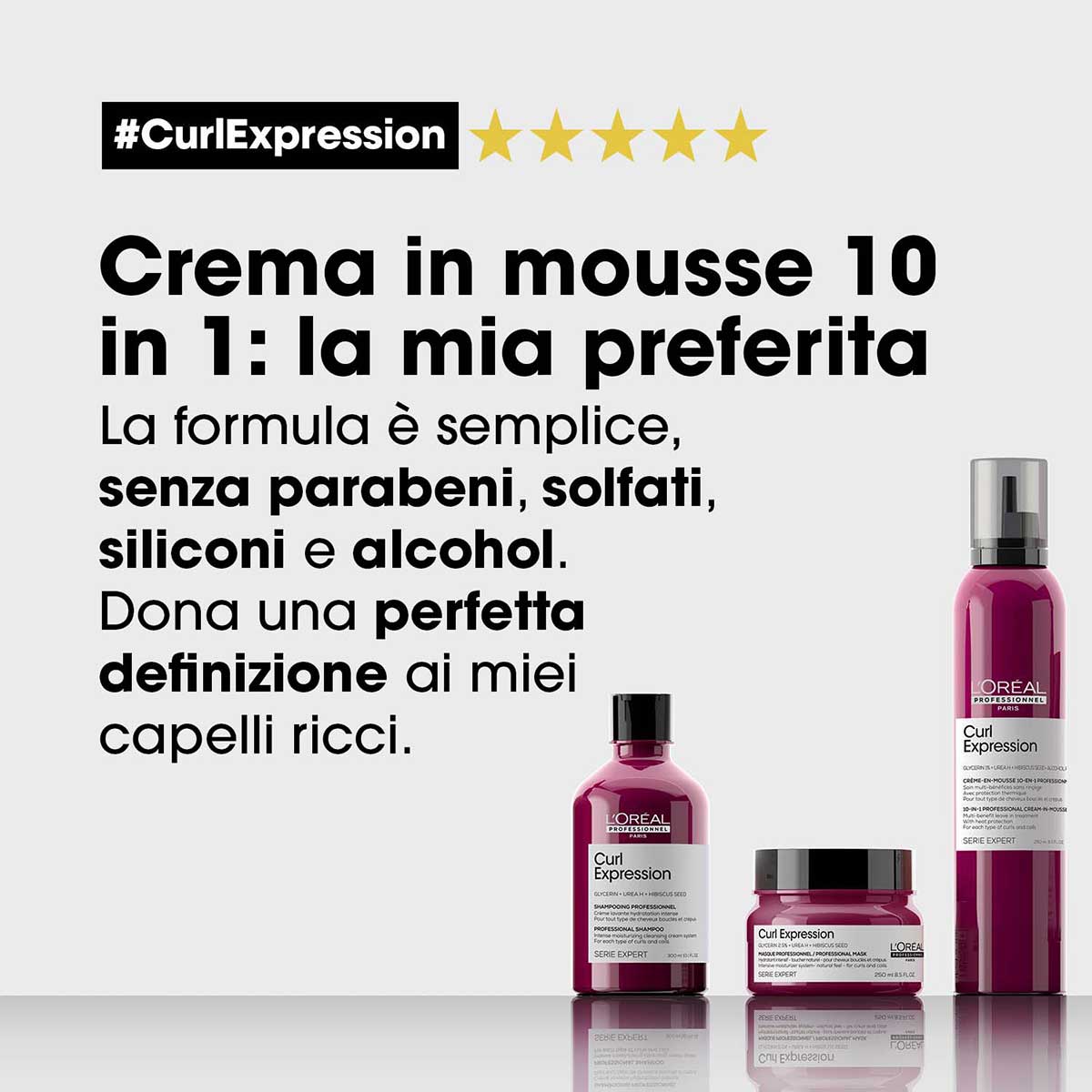 Curl Expression 10-in-1 Benefits Mousse 250ml