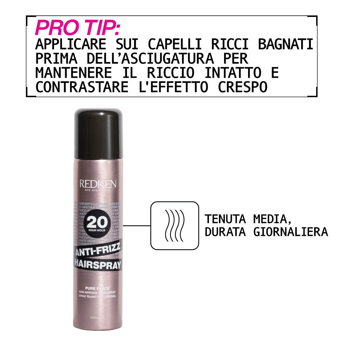 Redken Anti-Frizz Hairspray 250ml