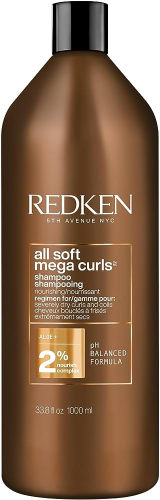 All Soft Mega Curl Shampoo Per Capelli Ricci 1 Litro